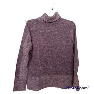 J. Jill Women’s Cotton Roll Top Turtleneck Sweater